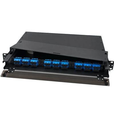 Qualidade  OS2 MPO MTP Patch Panels UPC Duplex LGX Adapter SC Fiber Patch Panel fábrica