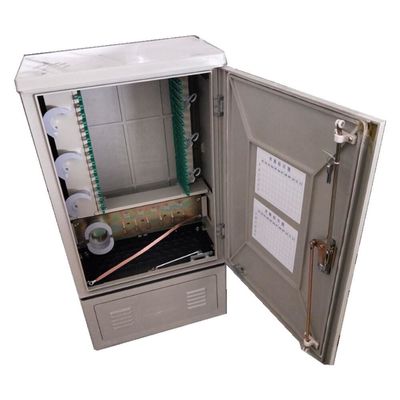Qualidade  FC SMC Fiber Optic Cabinet FDH Outdoor Fiber Distribution Cabinet 144 Core fábrica