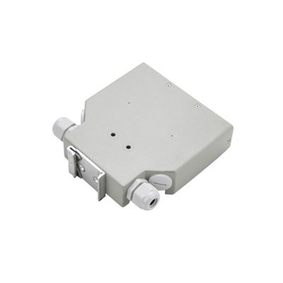do trilho montável do ruído da fibra ótica de Dinrail do metal 6-Port caixa terminal