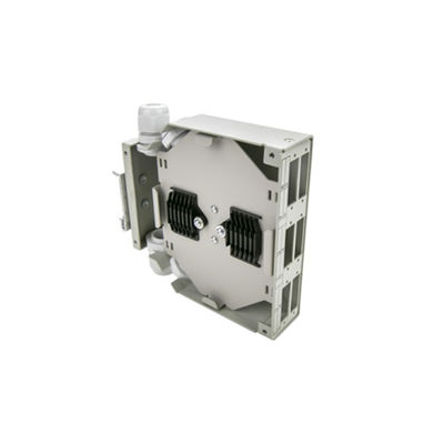 do trilho montável do ruído da fibra ótica de Dinrail do metal 6-Port caixa terminal
