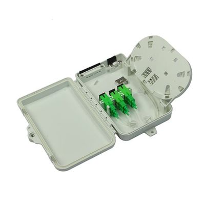 luz Grey For Telecom da manutenção programada SX PC+ABS do SC APC/UPC da caixa terminal da fibra ótica 6Port
