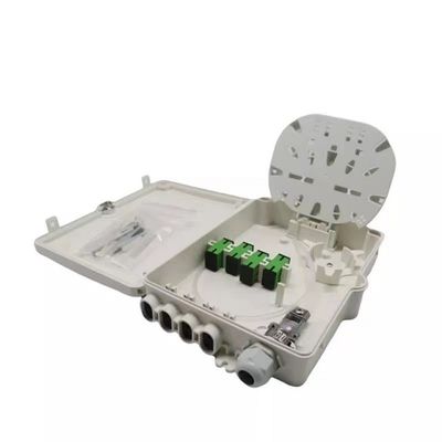 montagem de Polo da parede do SC da manutenção programada do nível da proteção da caixa terminal IP-66 da fibra ótica 8Port