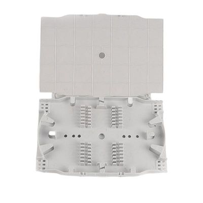 Tipo Inline cerco ótico 2in 2out da junção do fechamento 4port da tala da fibra de 96Core