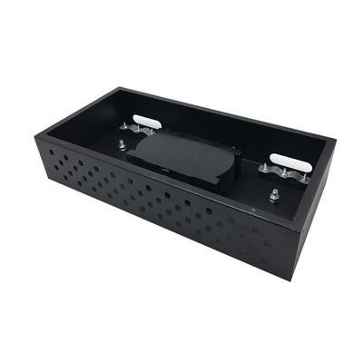 Lamine o adaptador grosso de aço do painel de remendo 0.8mm da fibra ótica da cremalheira 2U FC