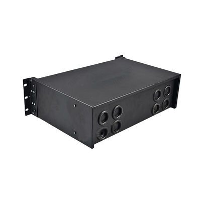 3u 3ru 19" cremalheira da fibra ótica de ODF 96 montou o tipo painel da gaveta do cerco de remendo
