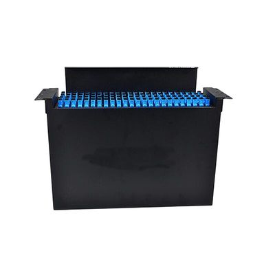 3u 3ru 19" cremalheira da fibra ótica de ODF 96 montou o tipo painel da gaveta do cerco de remendo