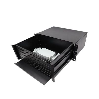 Painel de remendo de fibra de fibra ótica interno da montagem em rack da distribuição 144core 19
