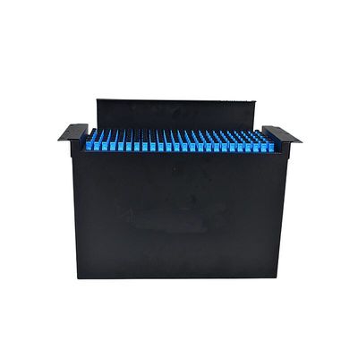 Painel de remendo de fibra de fibra ótica interno da montagem em rack da distribuição 144core 19