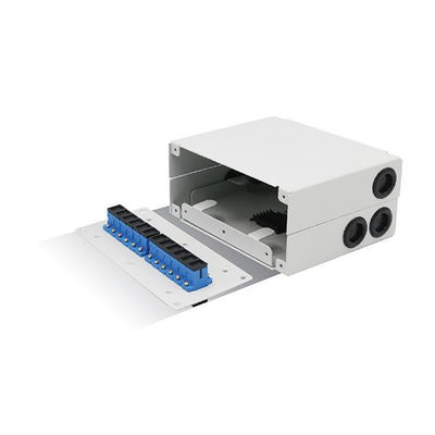 A montagem de emenda do Ruído-trilho e da parede da caixa do metal da fibra ótica permitiu 12 o adaptador do Sc Upc