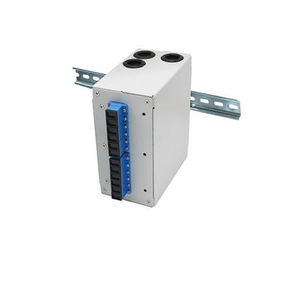 A montagem de emenda do Ruído-trilho e da parede da caixa do metal da fibra ótica permitiu 12 o adaptador do Sc Upc