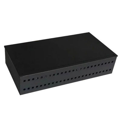 19" montagem em rack do painel de remendo de fibra 2U fixaram o tipo 48 adaptador do núcleo FC