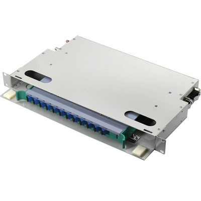 manutenção programada do painel de remendo de fibra do núcleo do quadro de distribuição 12 da montagem em rack do painel de remendo de 1U ODF