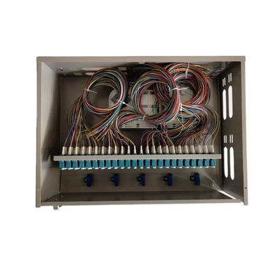 o quadrilátero da montagem em rack 288Core LC do painel de remendo da fibra ótica 3U balança para fora o estilo