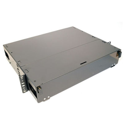 Entalhes 72F do duplex 6 do LC UPC do painel do adaptador do cerco 6 da fibra da montagem em rack de LGX 2U
