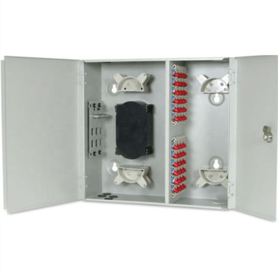 Painel de remendo 48core da fibra ótica da montagem da parede de FTTH FC/LC/SC/ST