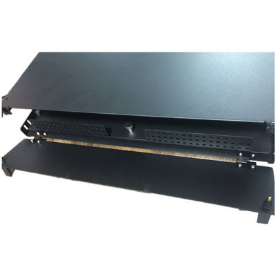 Adaptador do painel de remendo de fibra 12 do SC APC 4U dos painéis de remendo 144F da tala MPO MTP