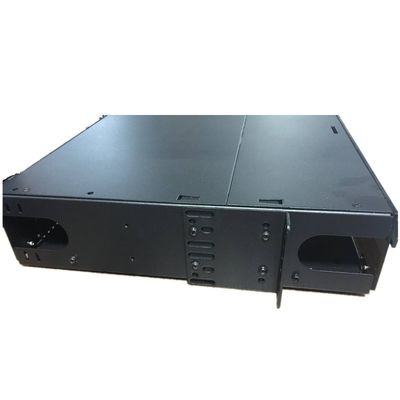Adaptador do painel de remendo de fibra 12 do SC APC 4U dos painéis de remendo 144F da tala MPO MTP