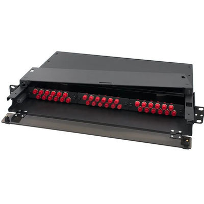 Os painéis de remendo Singlemode da rede MPO MTP deslizam para fora do OEM do painel de remendo de fibra do ST