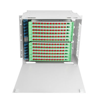 144 painel de remendo da fibra ótica do Sc do painel de remendo do núcleo ODF/adaptador 19 de Fc