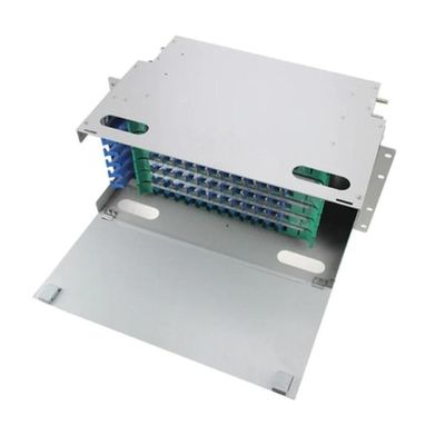 Painel de remendo de FTTH CATV ODF quadros de distribuição óticos de uma polegada FC de 19 polegadas FC 19