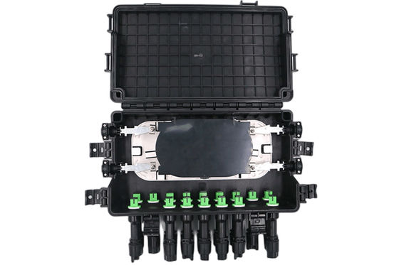 SC impermeável IP68 2 da caixa terminal da fibra ótica de FTTB EM 2OUT 48Core 16Port