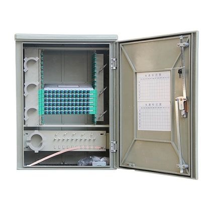 144 material impermeável exterior do armário de distribuição FTTH da fibra ótica do núcleo SMC