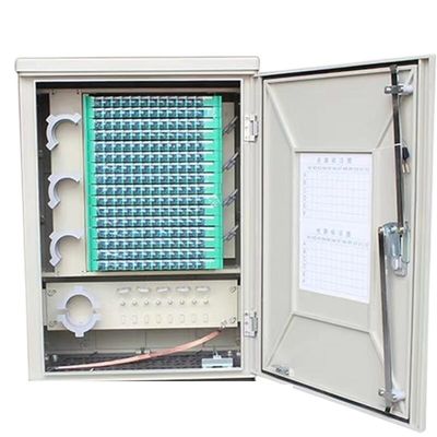 144 material impermeável exterior do armário de distribuição FTTH da fibra ótica do núcleo SMC