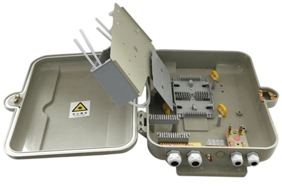 Palavra simples da caixa SMC+ABS do divisor da fibra ótica de LGX/divisor frente e verso 1x16 do PLC