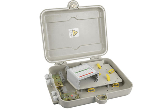 Palavra simples da caixa SMC+ABS do divisor da fibra ótica de LGX/divisor frente e verso 1x16 do PLC