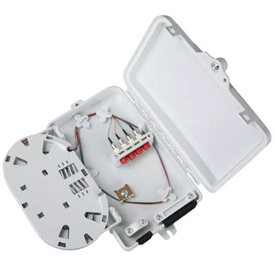 a manutenção programada simples do SC da caixa terminal da fibra ótica 4Port cabografa IP-66 impermeável branco