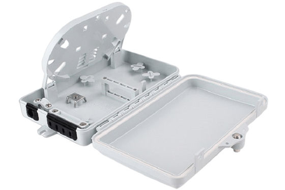 a manutenção programada simples do SC da caixa terminal da fibra ótica 4Port cabografa IP-66 impermeável branco