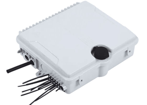 Luz da caixa terminal 12Port SC/LC/ST/FC IP-66 UPC/APC da fibra ótica FTTH cinzento