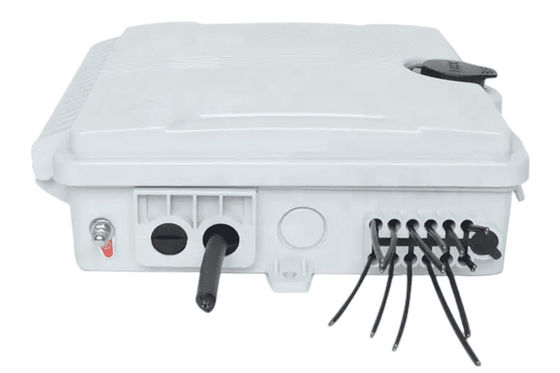 Luz da caixa terminal 12Port SC/LC/ST/FC IP-66 UPC/APC da fibra ótica FTTH cinzento
