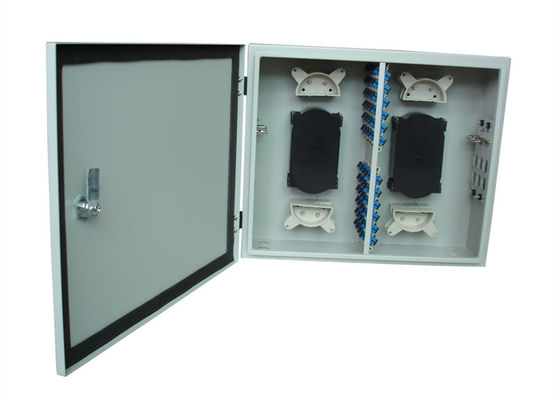 quadro de distribuição ótico exterior do LC ODF do cerco da fibra da montagem da parede 48Fo