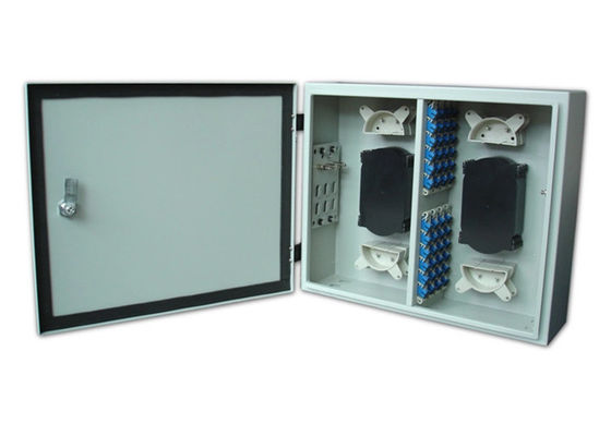 quadro de distribuição ótico exterior do LC ODF do cerco da fibra da montagem da parede 48Fo