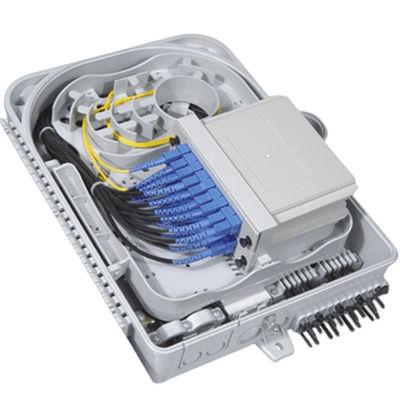 divisor impermeável IP66 da montagem da parede da caixa do divisor da fibra ótica de 16F 1x16