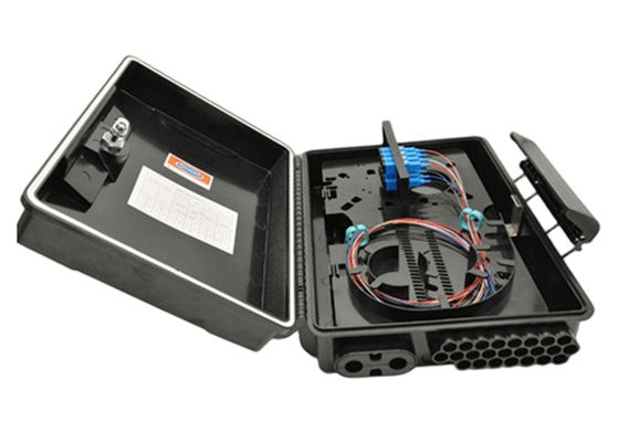 montagem da parede de cerco da fibra ótica 24Port/montagem APC/UPC FTTB de Polo