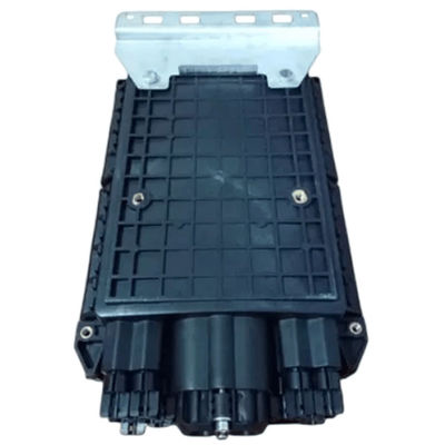 Preto portuário IP68 OM1 96Core da montagem da parede da caixa da terminação da fibra de FTTB 24