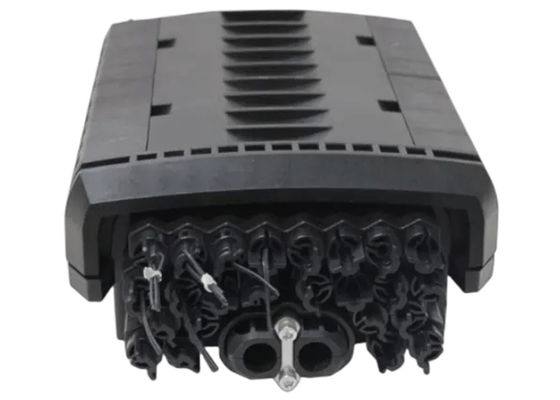 Preto portuário IP68 OM1 96Core da montagem da parede da caixa da terminação da fibra de FTTB 24