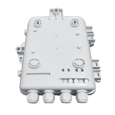 Caixa IP65 12Cores do divisor da fibra ótica do PLC do SC 1x8 fixada na parede