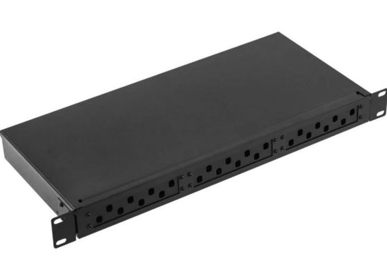 19 distribuição de fibra ótica interna do núcleo do painel de remendo de fibra 144 da montagem em rack