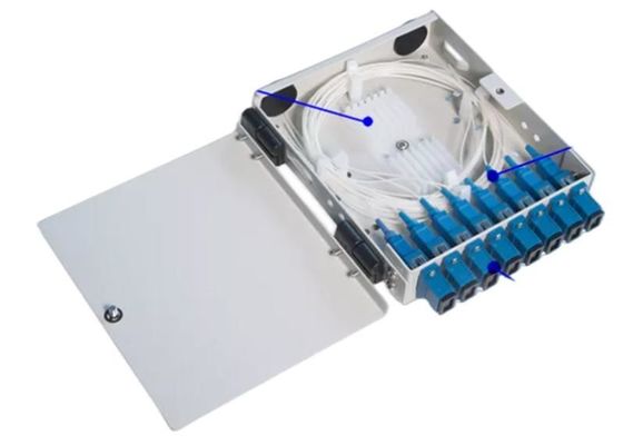 Mini Wall Mounting Box Clamshell FTTD/terminação de FTTH caixa ótica DSL
