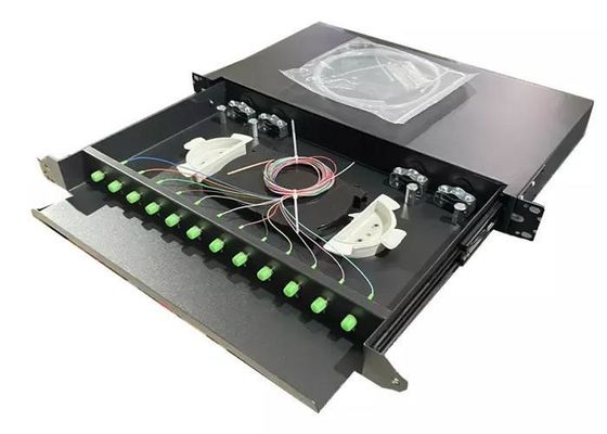 Tipo de desenho 19inch de Fc da caixa da unidade da distribuição da fibra ótica de ODF