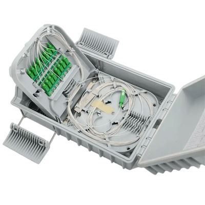 Manutenção programada/da fibra ótica do divisor milímetro da luz da caixa - divisor cinzento do PLC 1x8