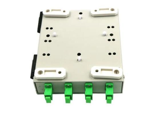 Núcleo FTTH da caixa terminal 4 da fibra ótica da montagem da parede da série de FTB com adaptadores do Apc