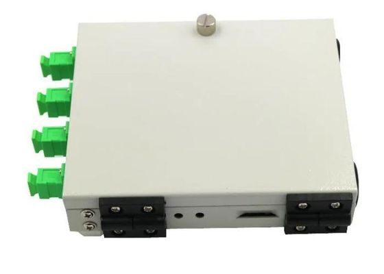 Núcleo FTTH da caixa terminal 4 da fibra ótica da montagem da parede da série de FTB com adaptadores do Apc