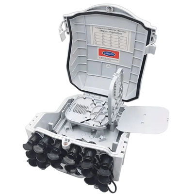 Soluções do SC IP65 PC+ABS FTTX de HUAWEI MINI Fiber Optic Terminal Box 16Core