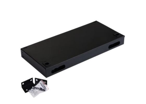 Adaptador fixo do St Upc do painel de remendo 1U do núcleo do cerco 12 da montagem em rack da fibra ótica