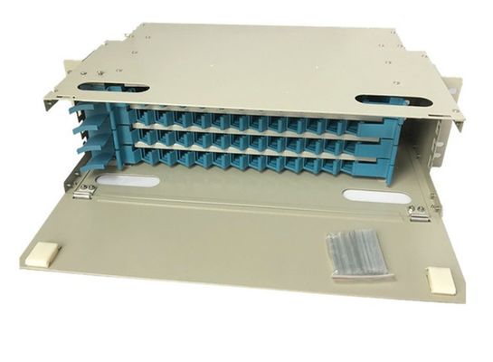 Da montagem em rack portuária do painel de remendo de fibra do SC de ODF 48 núcleo 48 multimodo