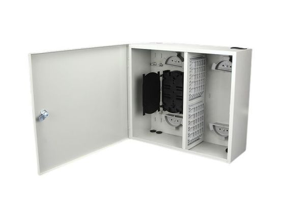 Porta portuária da caixa de distribuição FC do cerco da fibra da montagem da parede de ODF 72F 72 única